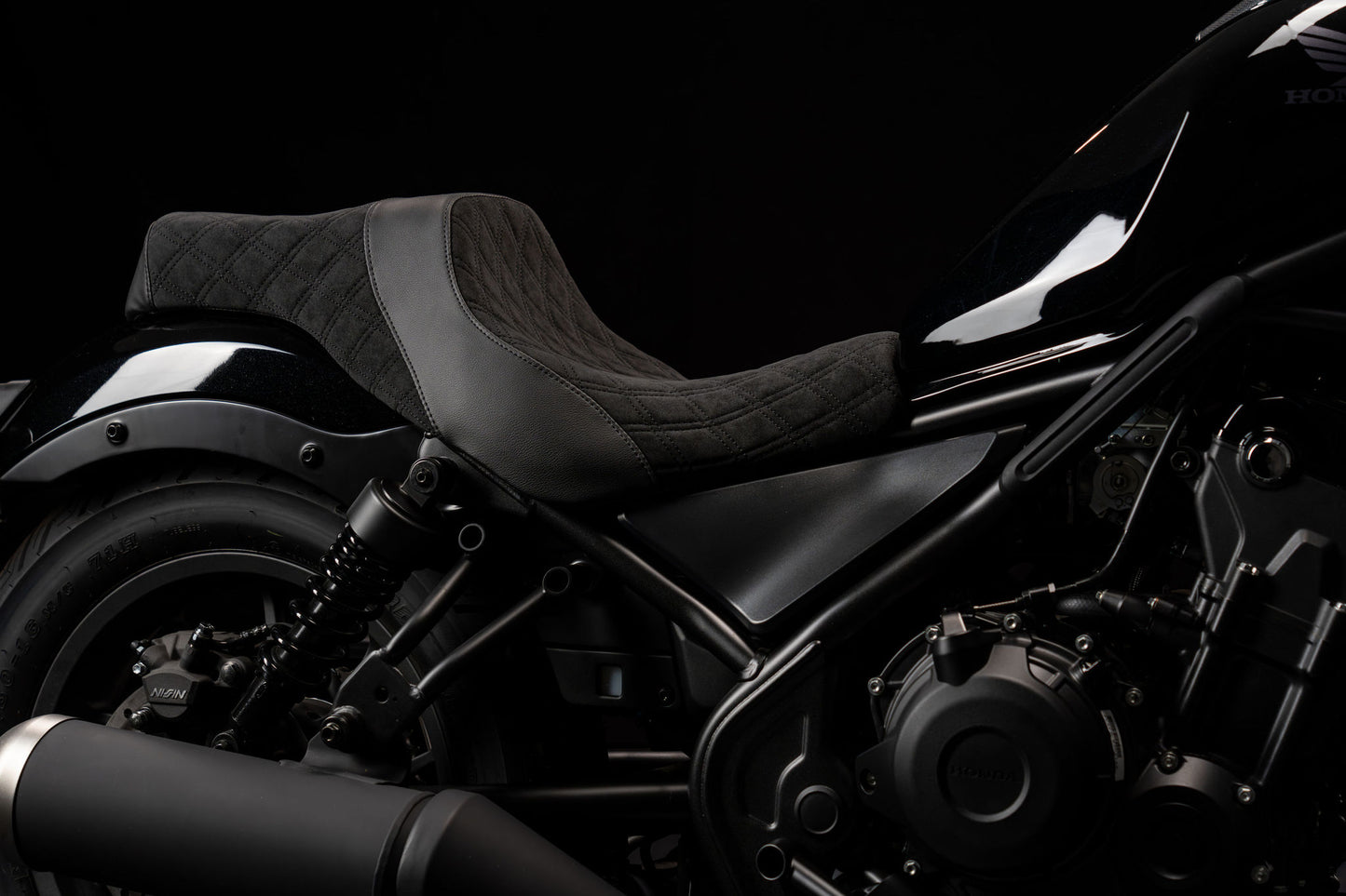 Performance Ape Complete Handlebar Kit for 2017-2026 Rebel 500 ABS & 500 SE, 1 1/4" diameter, (Gloss Black)