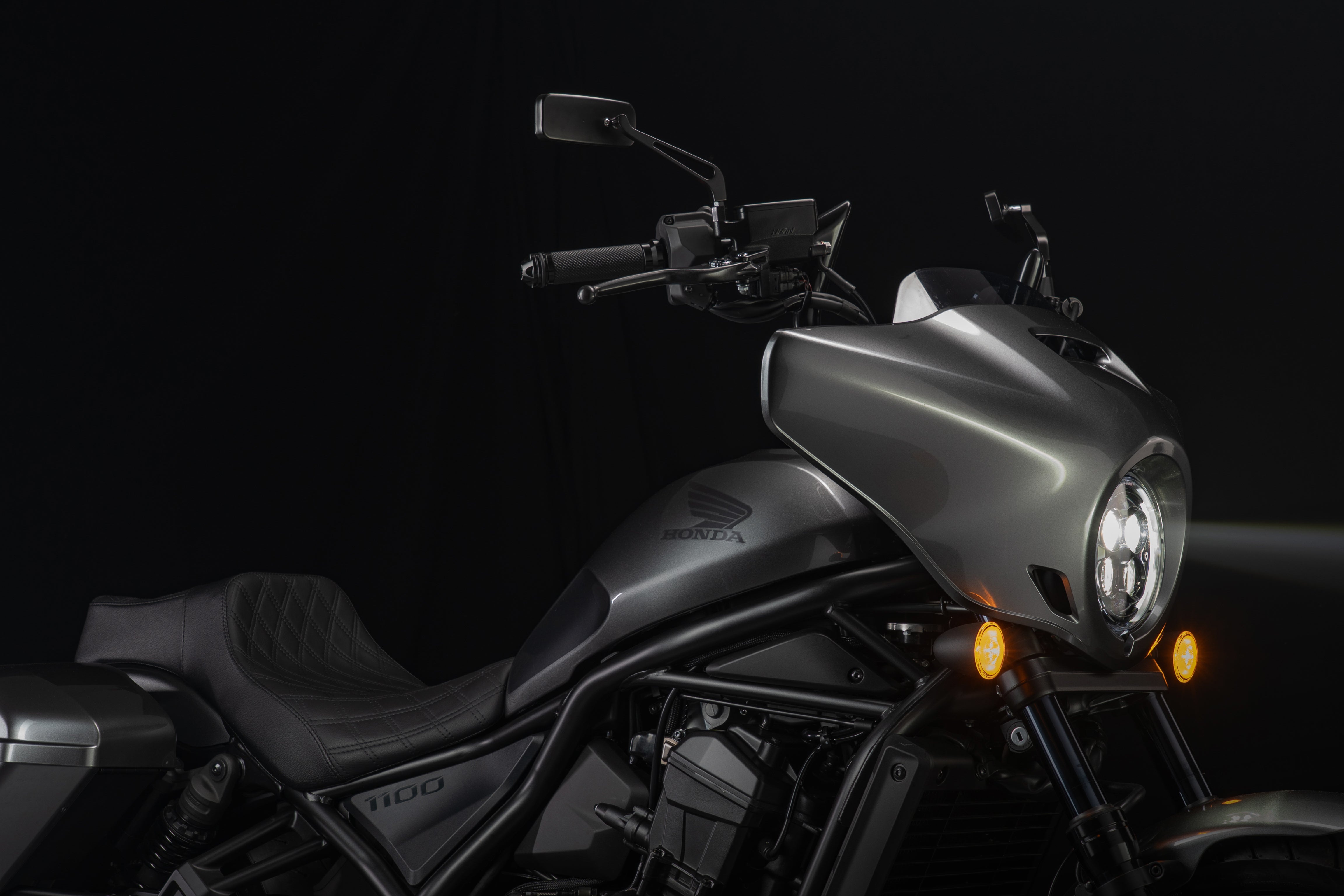 アドバンスドリメ Rebel 1100, 1100T & DCT, 1 1/4 Performance Bagger Ape, Complete