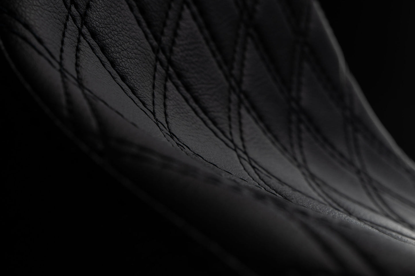 Rebel 1100 Seat & Sissy Bar Combo, Our Stealth-Grip™ Double Diamond 2-Up Saddle combined with our Diablo Sissy Bar with 100% Matching Double Diamond Backrest Pad!