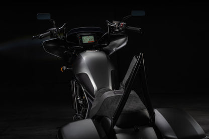 Super Suede™, Stealth-Grip™ Double Diamond 2-Up Custom Saddle combined with our Diablo Sissy Bar with 100% Matching Backrest Pad!