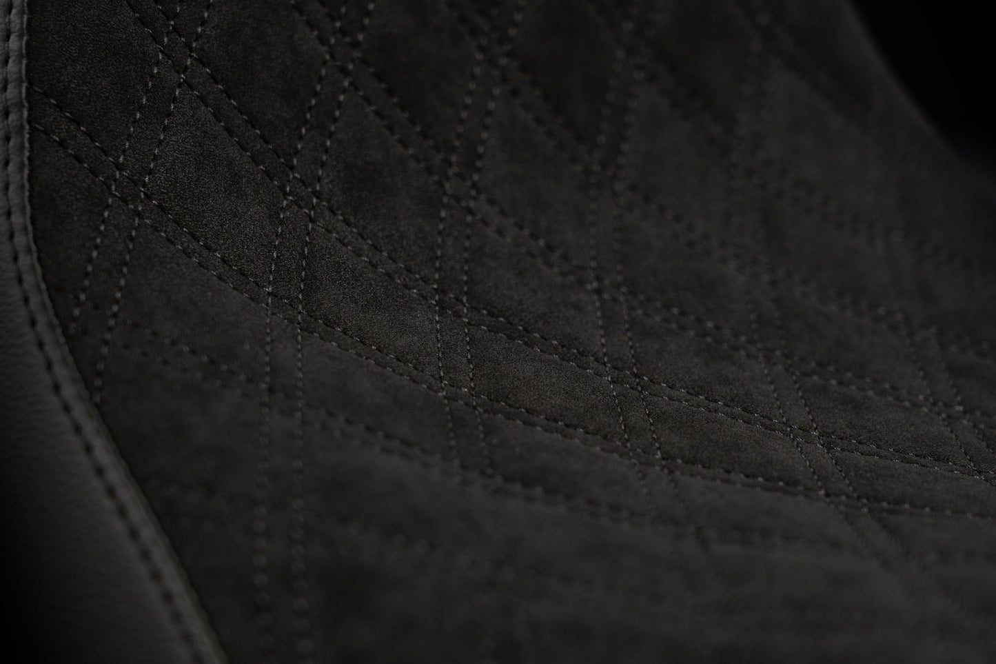 Super Suede™, Double Diamond, Stealth-Grip™ Premium 2-Up Saddle for the 2021-2026 Honda Rebel 1100 & 1100T models