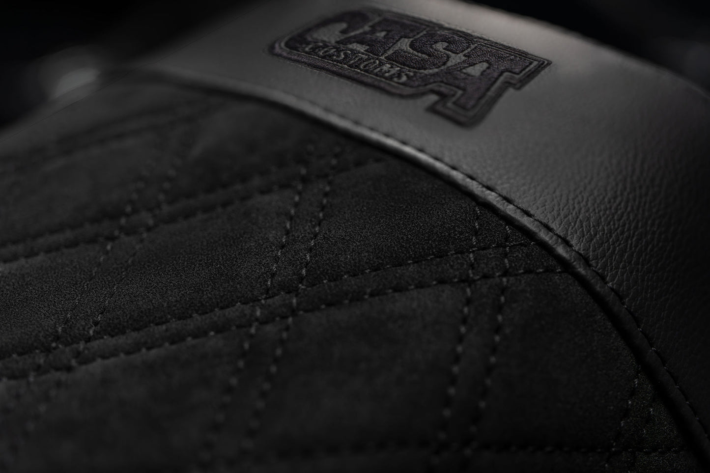 Super Suede™ Double Diamond Premium  2-Up Custom Saddle for Rebel 300 & 500 (2017-2026)