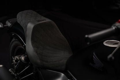 Super Suede™ Double Diamond Premium  2-Up Custom Saddle for Rebel 300 & 500 (2017-2026)